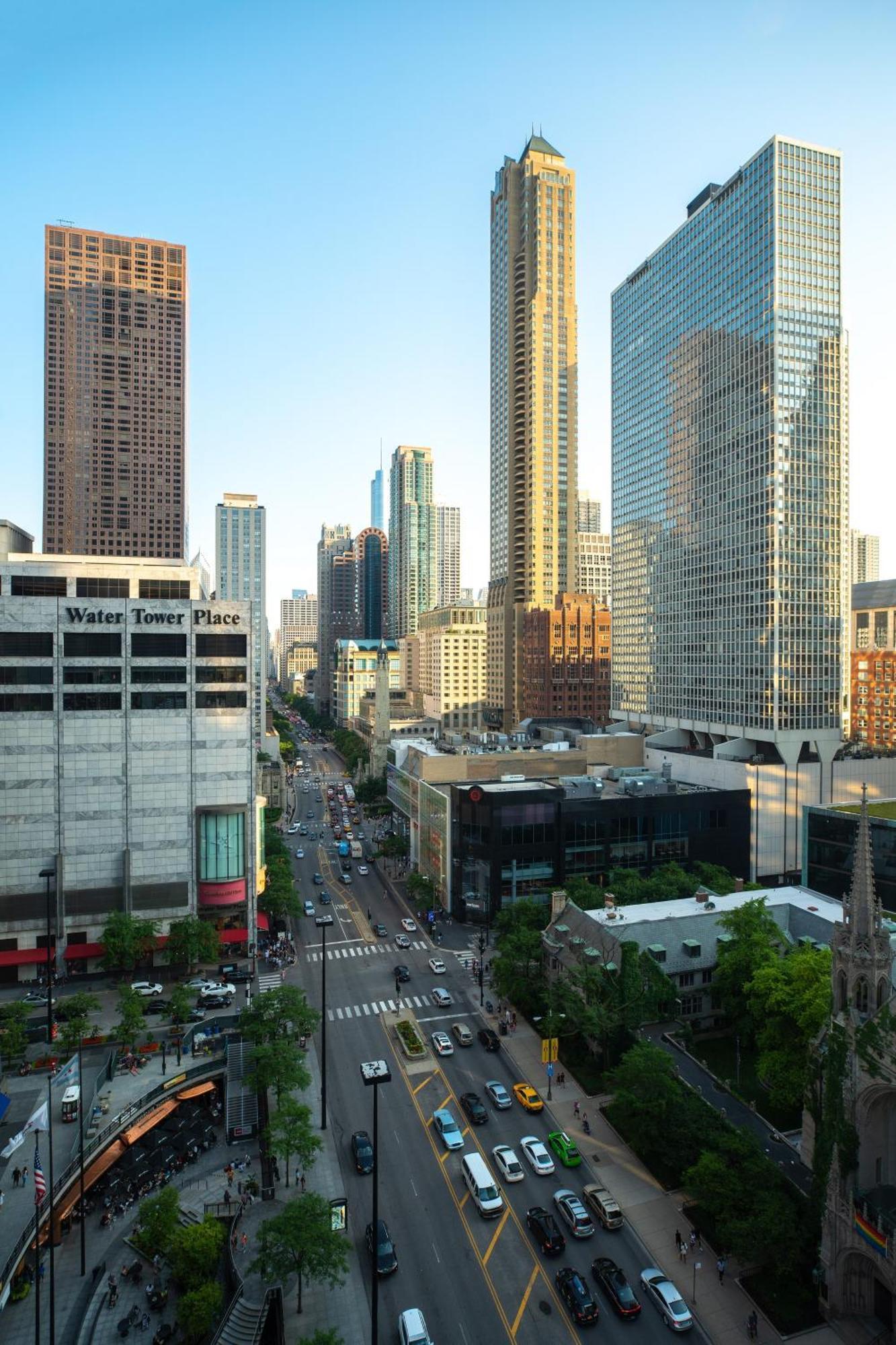 The Westin Michigan Avenue Chicago Hotel Exterior foto